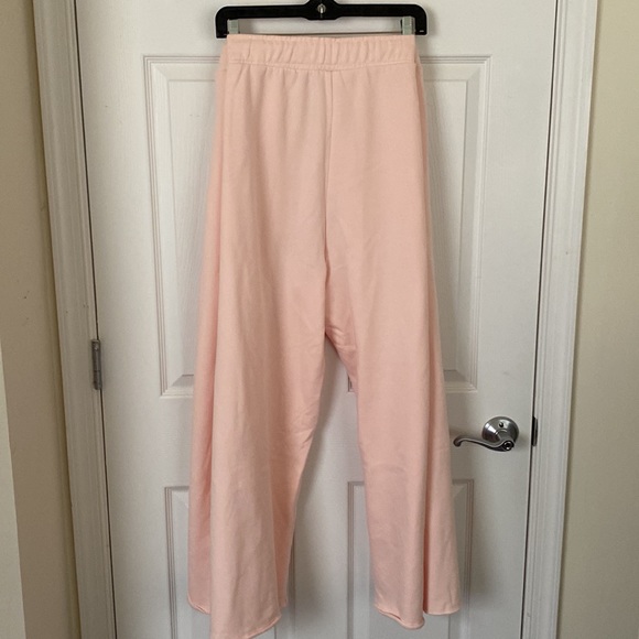NWT Disney Parks Aristocats Marie Pink Sweatpants Raw Hem Edge with Pockets 3X - Picture 8 of 8
